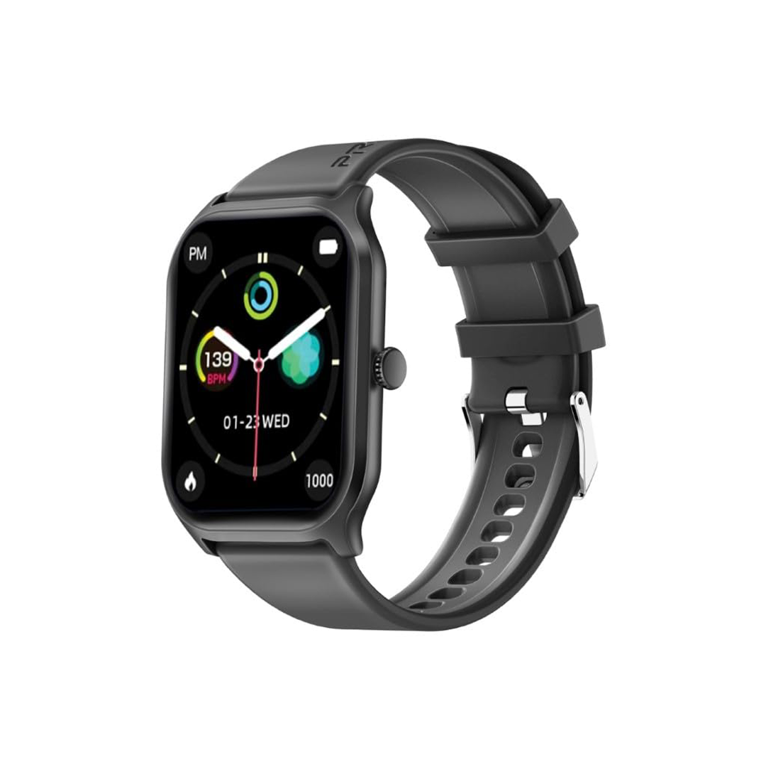 Promate Smart Watch with 2.01 TFT Display with Heart Rate, BT Calling Water Resistance in Qatar Promate Smart Watch with 2.01 TFT Display with Heart Rate, BT Calling Water Resistance in Qatar